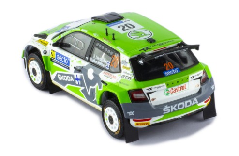 SKODA FABIA Rally2 EVO #20 E.Lindholm - R.Hämäläinen Rally Finland 2022