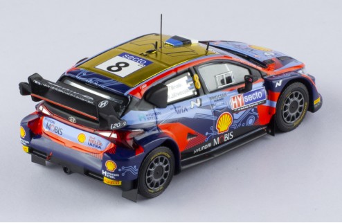 HYUNDAI i20 N Rally1 #8 O.Tanak - M.Järveoja Winner Rally Finland 2022