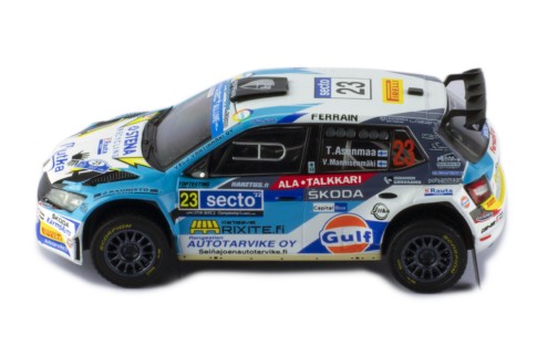 SKODA FABIA Rally2 EVO #23 T.Asunmaa - V.Mannisenmäki Rally Finland 2022