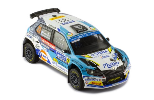 SKODA FABIA Rally2 EVO #23 T.Asunmaa - V.Mannisenmäki Rally Finland 2022