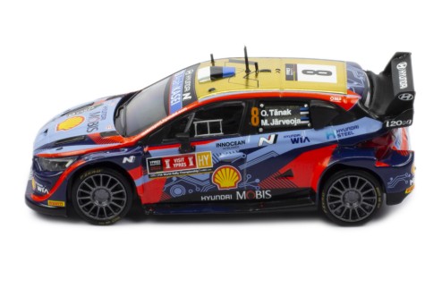 HYUNDAI i20 N Rally1 #8 O.Tanak - M.Järveoja Winner Ypres Rally 2022