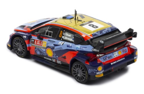 HYUNDAI i20 N Rally1 #8 O.Tanak - M.Järveoja Winner Ypres Rally 2022