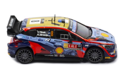 HYUNDAI i20 N Rally1 #8 O.Tanak - M.Järveoja Winner Ypres Rally 2022