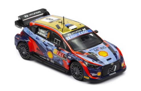 HYUNDAI i20 N Rally1 #8 O.Tanak - M.Järveoja Winner Ypres Rally 2022