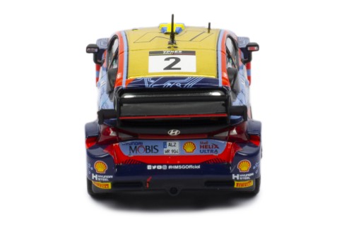 HYUNDAI i20 N Rally2 #2 O.Solberg - E.Edmondson Ypres Rally 2022