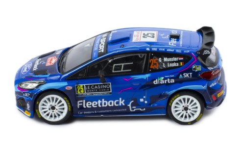 FORD FIESTA MkII Rally2 #25 G.Munster - L.Louka Rallye Monte-Carlo 2023