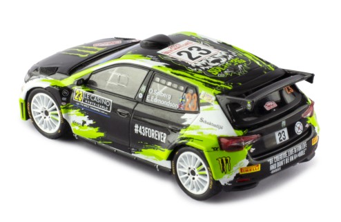 ŠKODA FABIA Rally2 (2023) #23 O.Solberg - E.Edmondson Rallye Monte-Carlo 2023