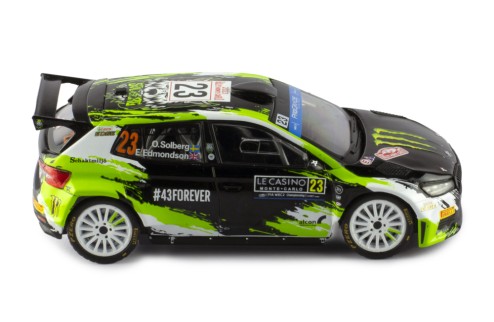 ŠKODA FABIA Rally2 (2023) #23 O.Solberg - E.Edmondson Rallye Monte-Carlo 2023
