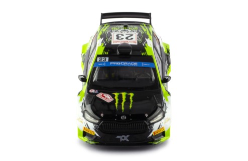 ŠKODA FABIA Rally2 (2023) #23 O.Solberg - E.Edmondson Rallye Monte-Carlo 2023