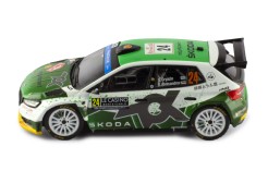 ŠKODA FABIA Rally2 (2023) #24 N.Gryazin - K.Aleksandrov Rallye Monte-Carlo 2023