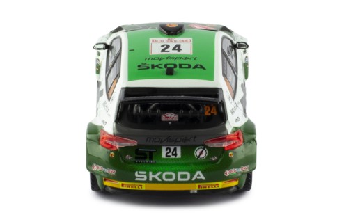 ŠKODA FABIA Rally2 (2023) #24 N.Gryazin - K.Aleksandrov Rallye Monte-Carlo 2023