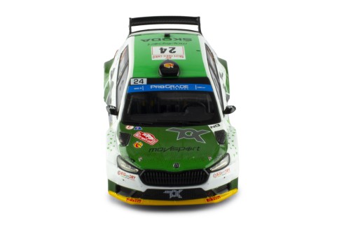 ŠKODA FABIA Rally2 (2023) #24 N.Gryazin - K.Aleksandrov Rallye Monte-Carlo 2023