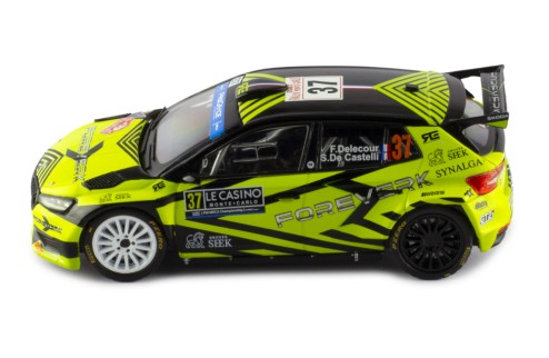 ŠKODA FABIA Rally2 (2023) #37 F.Delecour - S. De Castelli Rallye Monte-Carlo 2023