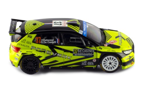 ŠKODA FABIA Rally2 (2023) #37 F.Delecour - S. De Castelli Rallye Monte-Carlo 2023