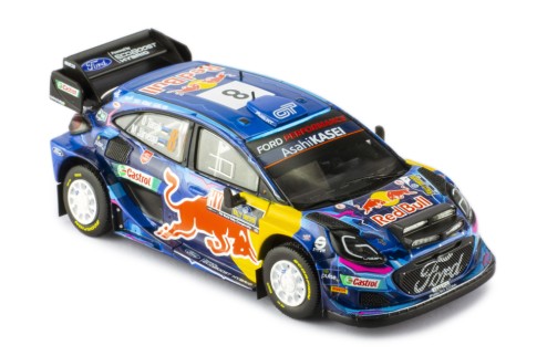 FORD PUMA Rally1 #8 O.Tanak - M.Jarveoja Wiiner Rally Sweden 2023 (wih night lights)