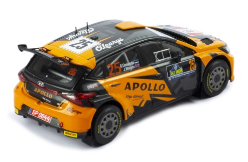 HYUNDAI i20 N Rally2 #25 G.Linnamae -J.Morgan Rally Sweden 2023