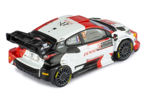 TOYOTA GR YARIS Rally1 HYBRID #17 S.Ogier - V.Landals Winner Rallye Monte-Carlo 2023 