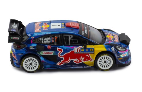 FORD PUMA Rally1 #7 P-L.Loubet - B.Veillas Central European Rally 2023 (with night lights)