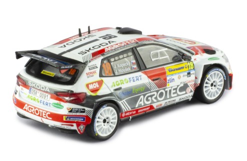ŠKODA FABIA Rally2 (2023) #18 J.Kopecky - J.Hlousek Winner Barum Rally 2023