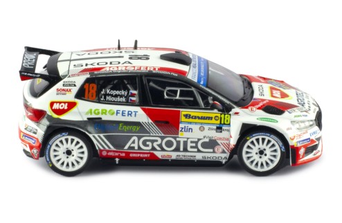 ŠKODA FABIA Rally2 (2023) #18 J.Kopecky - J.Hlousek Winner Barum Rally 2023