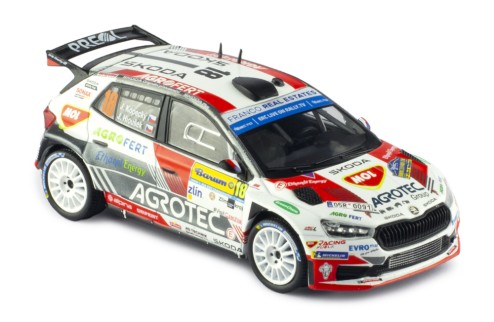 ŠKODA FABIA Rally2 (2023) #18 J.Kopecky - J.Hlousek Winner Barum Rally 2023