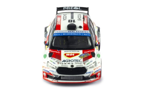 ŠKODA FABIA Rally2 (2023) #18 J.Kopecky - J.Hlousek Winner Barum Rally 2023