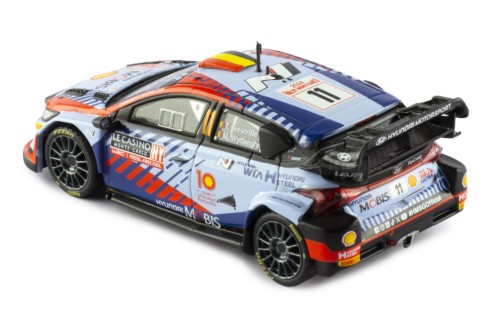 HYUNDAI i20 N Rally1 #11 T.Neuville - M.Wydaeghe  Winner Rallye Monte-Carlo 2024