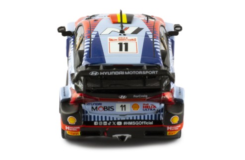 HYUNDAI i20 N Rally1 #11 T.Neuville - M.Wydaeghe  Winner Rallye Monte-Carlo 2024