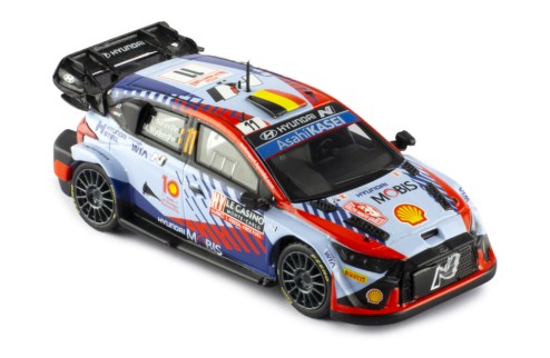 HYUNDAI i20 N Rally1 #11 T.Neuville - M.Wydaeghe  Winner Rallye Monte-Carlo 2024