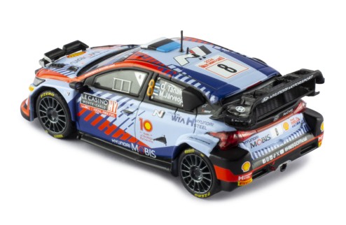 HYUNDAI i20 N Rally1 #8 O.Tanak - M.Jarveoj Rallye Monte-Carlo 2024 (with night lights)