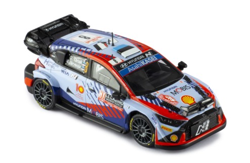 HYUNDAI i20 N Rally1 #8 O.Tanak - M.Jarveoj Rallye Monte-Carlo 2024 (with night lights)