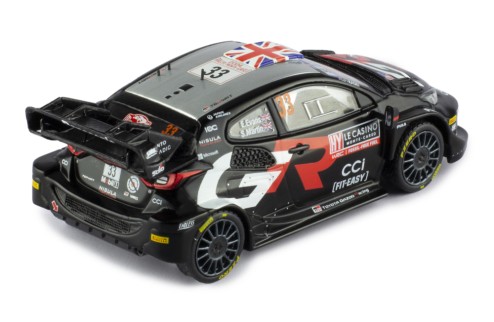 TOYOTA GR YARIS Rally1 #33 E.Evans - S.Martin Rallye Monte-Carlo 2024