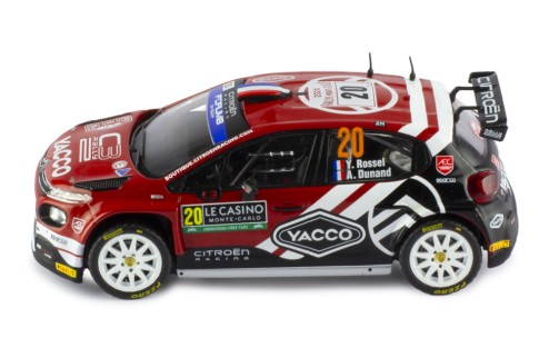 CITROËN C3 Rally2 #20 Y.Rossel - A.Dunand Rallye Monte-Carlo 2024