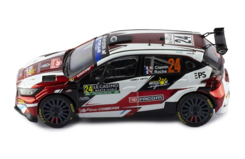 HYUNDAI i20 N Rally2 #24 N.Ciamin - Y.Roche Rallye Monte-Carlo 2024