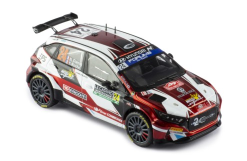 HYUNDAI i20 N Rally2 #24 N.Ciamin - Y.Roche Rallye Monte-Carlo 2024
