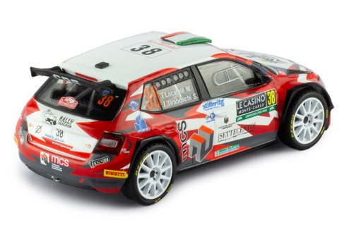 ŠKODA FABIA Rally2 #38 M.Locatelli - S.Tiraboschi Rallye Monte-Carlo 2024