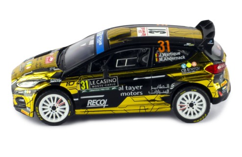 FORD FIESTA Rally2 #31 J.Wartique - M.Andrnak Rallye Monte-Carlo 2024
