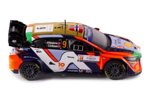 HYUNDAI i20 N Rally1 Hybrid #9 A.Mikkelsen - T.Eriksen Rally Croatia 2024