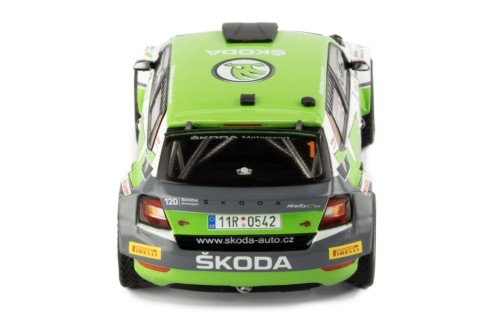 ŠKODA FABIA Rally2 EVO #1 J.Kopecký - J.Hloušek Winner Rally Bohemia 2021
