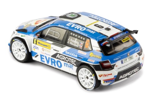 ŠKODA FABIA Rally2 EVO #6 J.Kopecký - J.Hloušek Winner Barum Czech Rally Zlín 2021