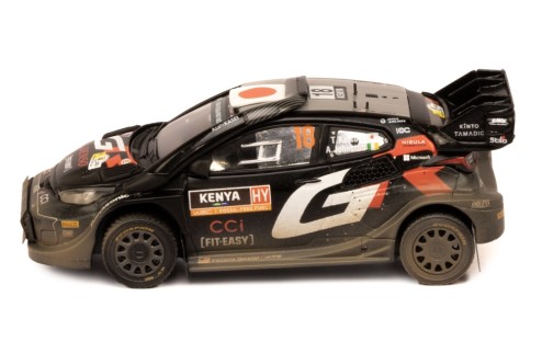 TOYOTA GR YARIS Rally1 Hybrid #18 T.Katsuta - A.Johnston Safari Rally Kenya 2024 (dirty effects)