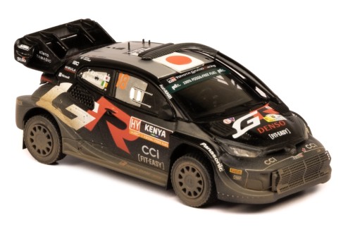 TOYOTA GR YARIS Rally1 Hybrid #18 T.Katsuta - A.Johnston Safari Rally Kenya 2024 (dirty effects)