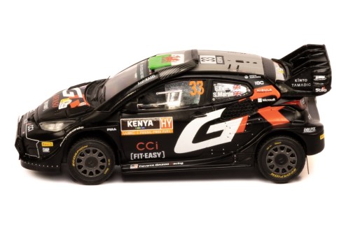 TOYOTA GR YARIS Rally1 Hybrid #33 E.Evans - S.Martin Safari Rally Kenya 2024 