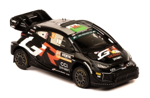 TOYOTA GR YARIS Rally1 Hybrid #33 E.Evans - S.Martin Safari Rally Kenya 2024 