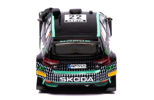 ŠKODA FABIA Rally2 (2023) #22 G.Greensmiith - J.Andersson Winner WRC2 Safari Rally Kenya 2024 