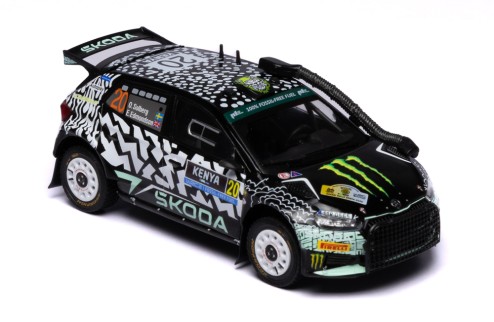 ŠKODA FABIA Rally2 (2023) #20 O.Solberg - E.Edmondson Safari Rally Kenya 2024