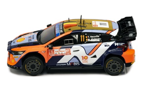HYUNDAI i20 N Rally1 #11 T.Neuville - M.Wydaeghe Rallye Poland 2024 (400 stages wins in WRC) 