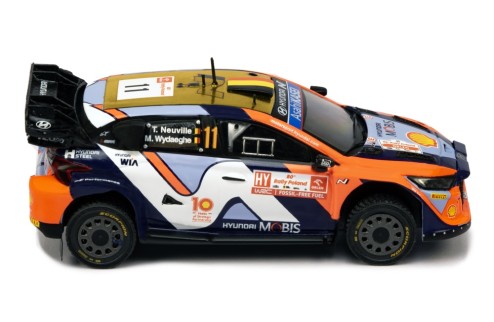 HYUNDAI i20 N Rally1 #11 T.Neuville - M.Wydaeghe Rallye Poland 2024 (400 stages wins in WRC) 