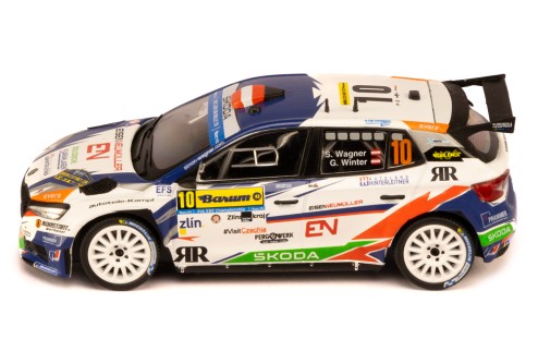 ŠKODA FABIA RS Rally2 #10 S.Wagner -  G.Winter Barum Rally 2023