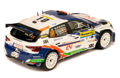 ŠKODA FABIA RS Rally2 #10 S.Wagner -  G.Winter Barum Rally 2023